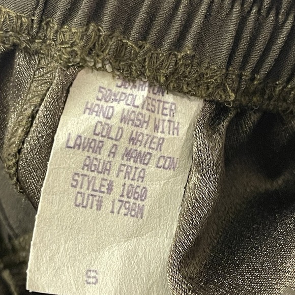 IC Collection By Connie 3 Pc Set Cardigan Sleeveless Top‎ Pants Small Women's - Picture 7 of 16